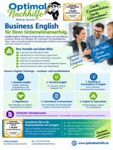 Business English für Unternehmen